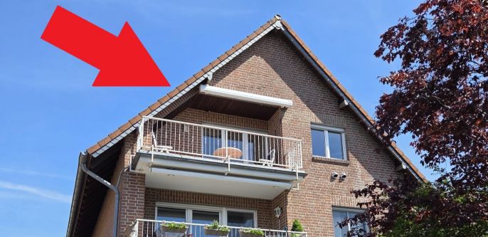 Ansicht Rückseite Dachgeschoss
