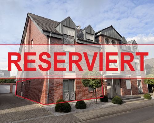 Reserviert Erdgeschosswohnung Klever Oberstadt