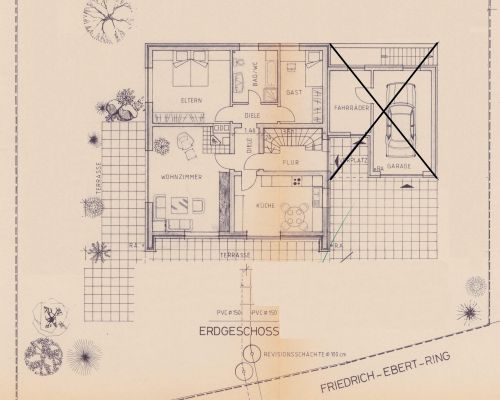 Zeichnung Erdgeschoss