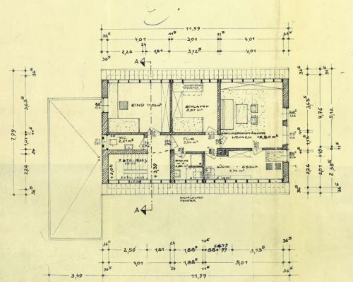 Zeichnung Dachgeschoss