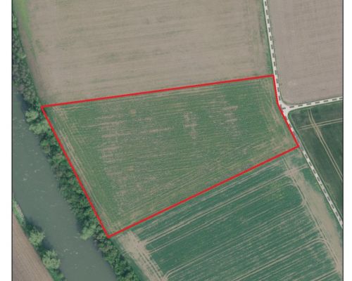 Lageplan Emmericher-Eyland mit Markierung