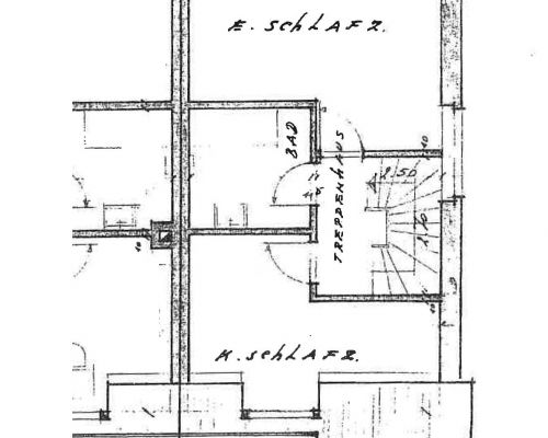 Zeichnung Dachgeschoss 