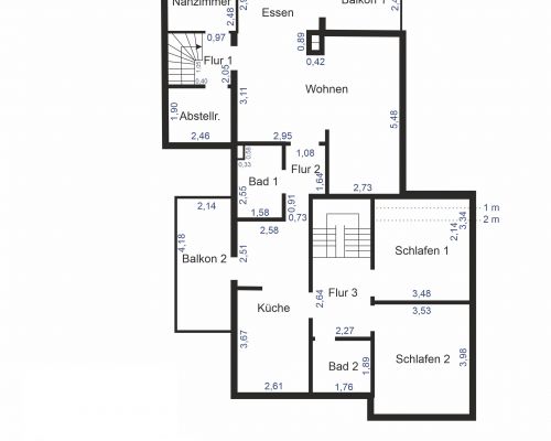 Zeichnung Dachgeschoss oM