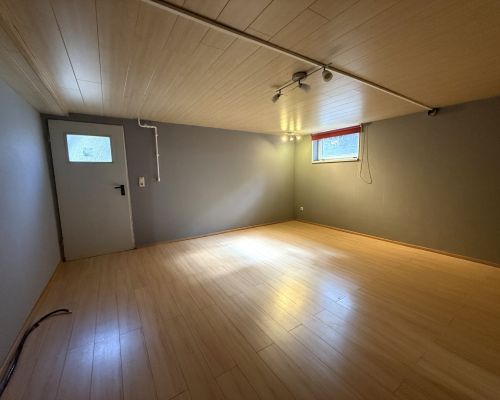 21 Hobbyraum im Keller mit Außentreppe