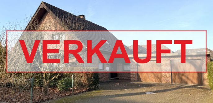 Verkauft Einfamilienhaus mit Doppelgarage in der Klever-Oberstadt