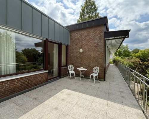 Terrassenbereich am Esszimmer